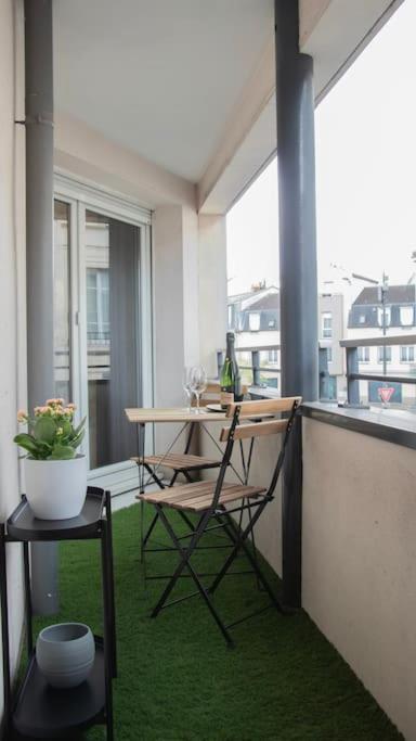 Logement Centre Ville De Reims - Commerces - Wifi Luaran gambar